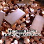 【銅相場情報2013.9.20】