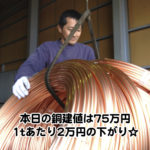 今日の写真は「銅パイプ」