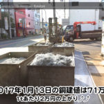 【銅相場情報 2017.1.12】1tあたり2万円上がりの71万円に改定⤴⤴