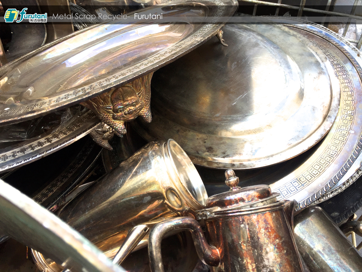 洋白の食器スクラップが入荷（^▽^）洋白についてのあれこれ！ | 金属