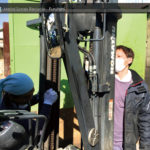 回転リフトのチェーンをお掃除！キレイになりました☆